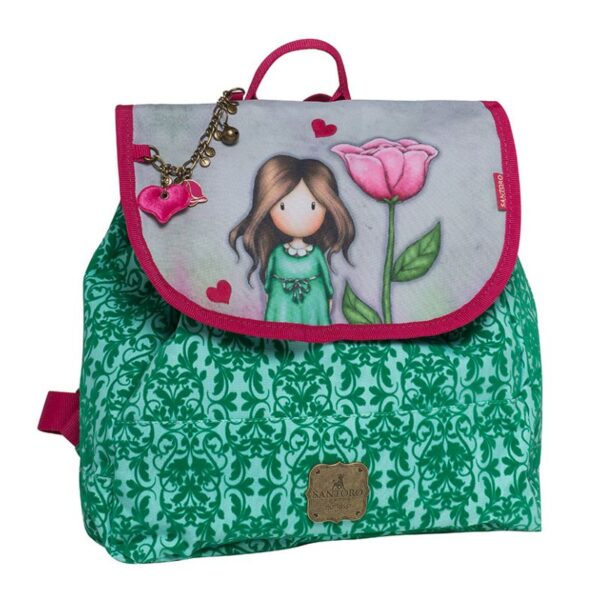 SANTORO GORJUSS ΣΑΚΙΔΙΟ ΜΙΚΡΟ ΜΕ ΚΑΠΑΚΙ THUMBELLINA Colorful