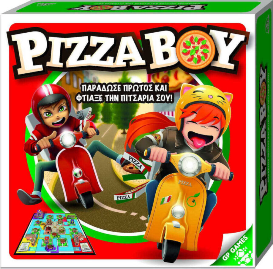 PIZZA BOY Colorful