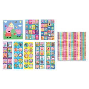 ΑΥΤΟΚΟΛΛΗΤA ΣΕΤ 1000 ΤΕΜ PEPPA PIG
